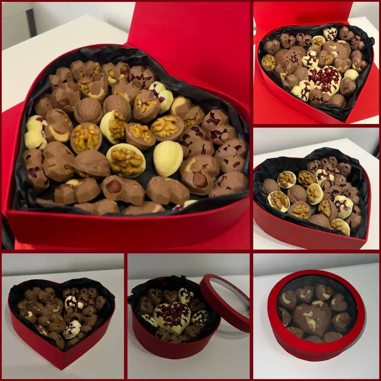 Шоколадные сердца и орешки к праздникам - Продукты питания (Барахолка) в Краснодар