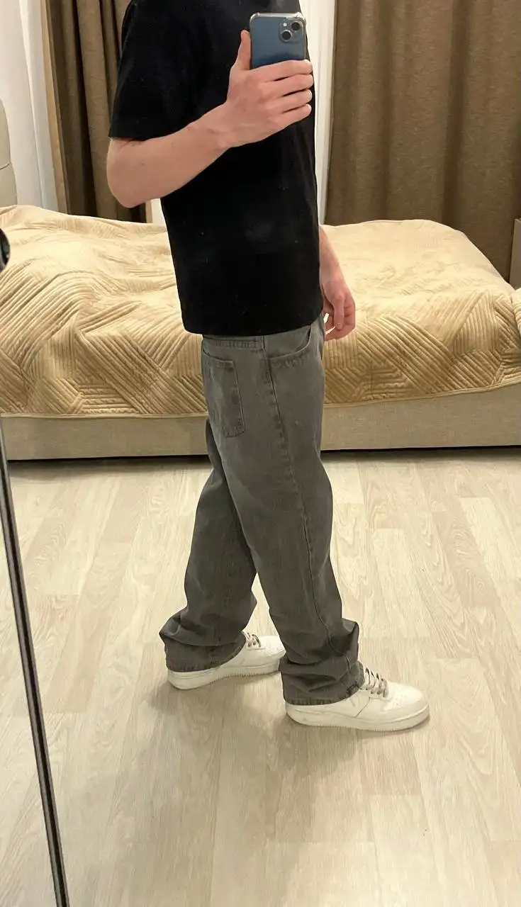 Джинсы FLARED G-81 серого цвета - Джинсы (Одежда) в Краснодар