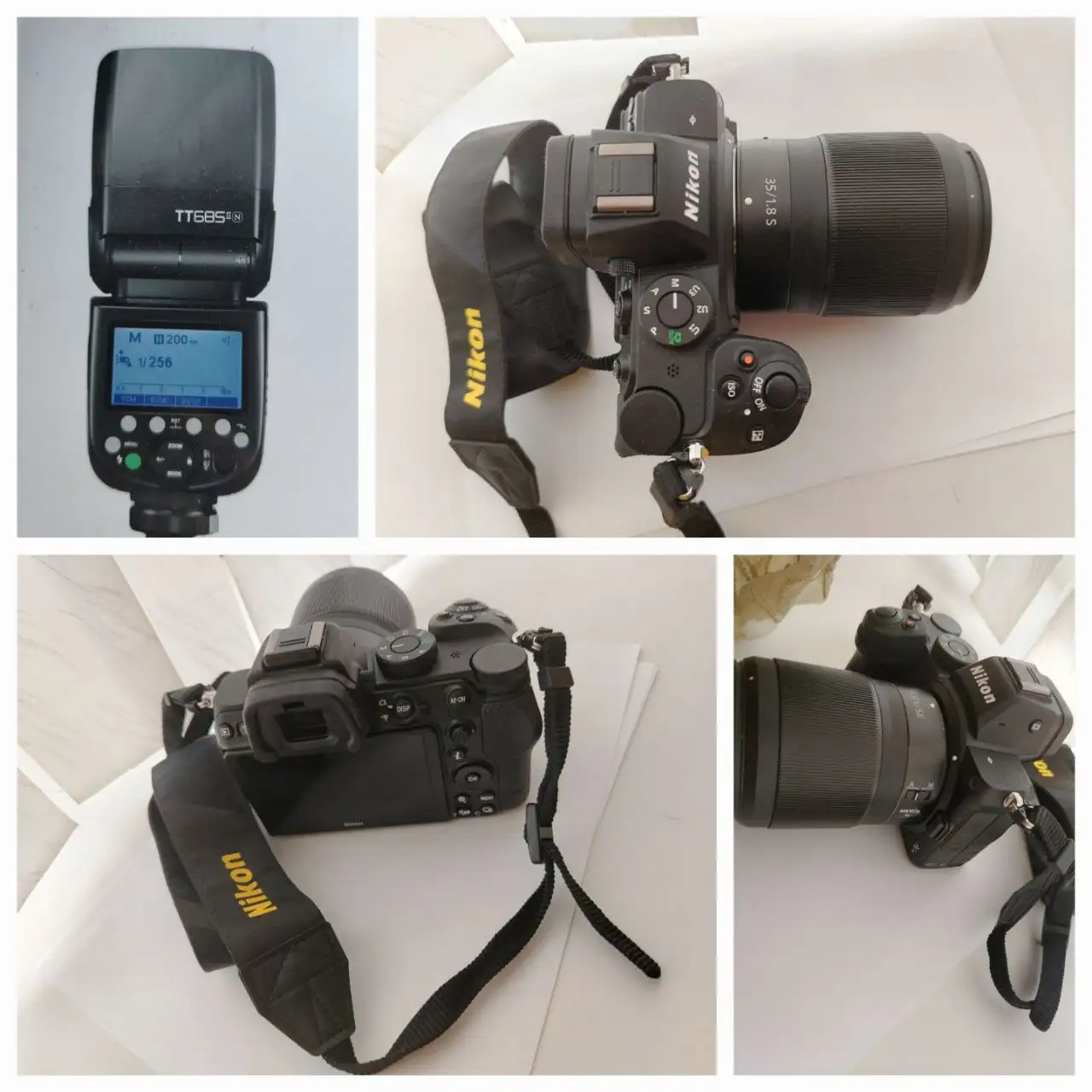 Фотоаппарат Nikon Z5 с объективом 35mm и вспышкой Godox - Фотоаппараты (Электроника) в Краснодар