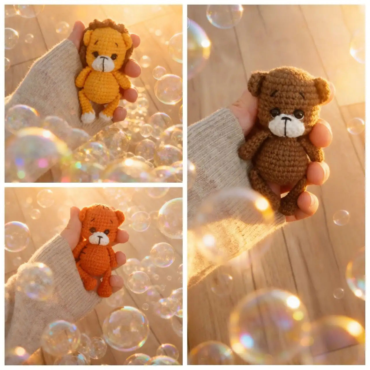 Продажа миниатюрных игрушек амигуруми ручной работы - Рукоделие (Хобби и отдых) в Краснодар