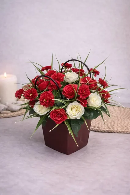 Красивые корзины из искусственных цветов ручной работы - Скворечники и кормушки в Краснодар