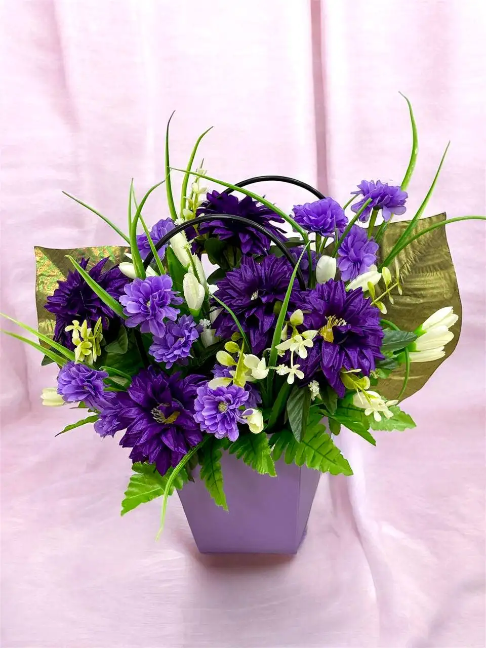 Красивые корзины из искусственных цветов ручной работы - Рукоделие (Хобби и отдых) в Краснодар