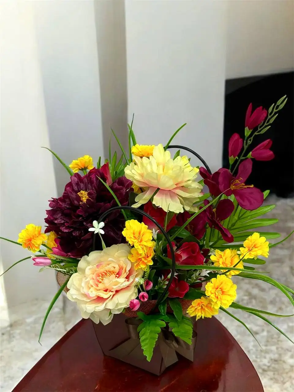 Красивые корзины из искусственных цветов ручной работы - Рукоделие (Хобби и отдых) в Краснодар