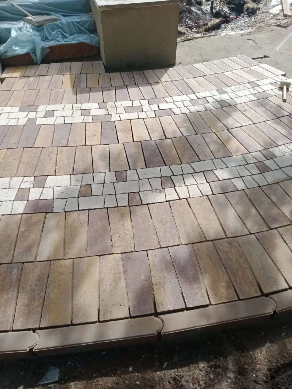 Укладка тротуарной плитки, брусчатки, бордюров и поребриков - Ремонт и строительство (Услуги) в Краснодар