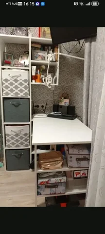 Стол со стеллажом - Бытовая химия в Краснодар