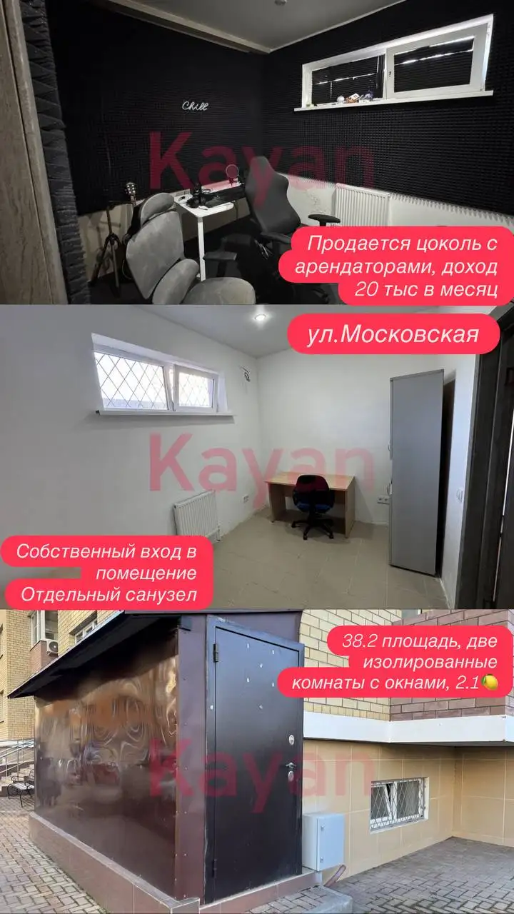 Продажа цоколя с арендаторами в Краснодаре - Коммерческая недвижимость (Недвижимость) в Краснодар