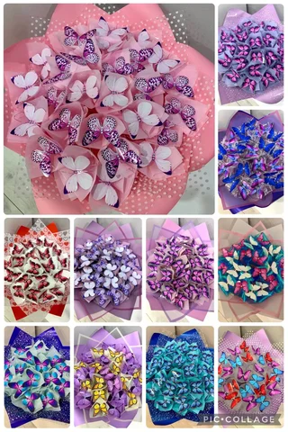 Букеты из бабочек с подсветкой - частное объявление в Краснодар