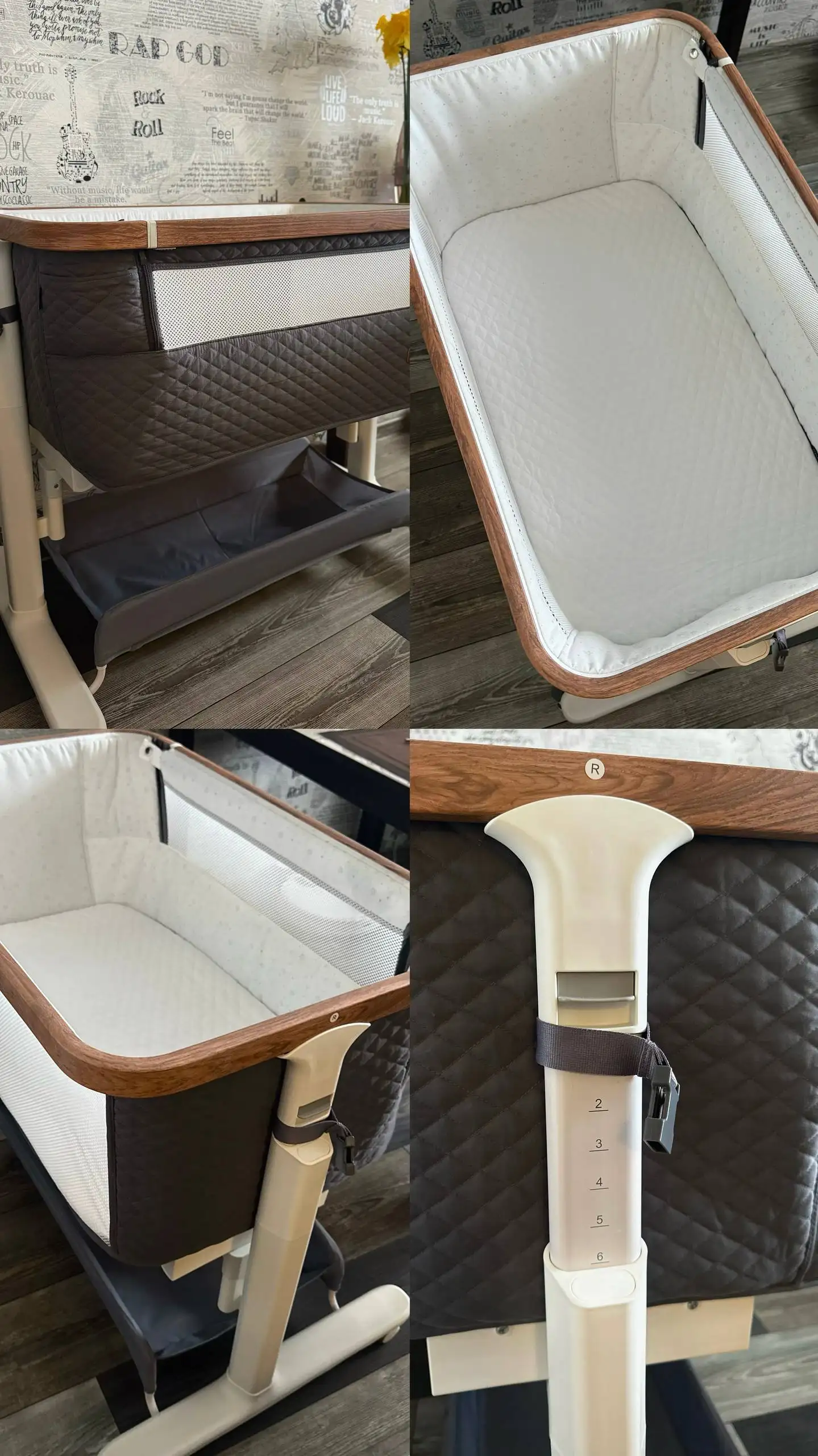 Кроватка-колыбель Nuovita Accanto Quadro 2 в 1 с автоукачиванием - Кроватки и колыбели (Товары для детей) в Краснодар