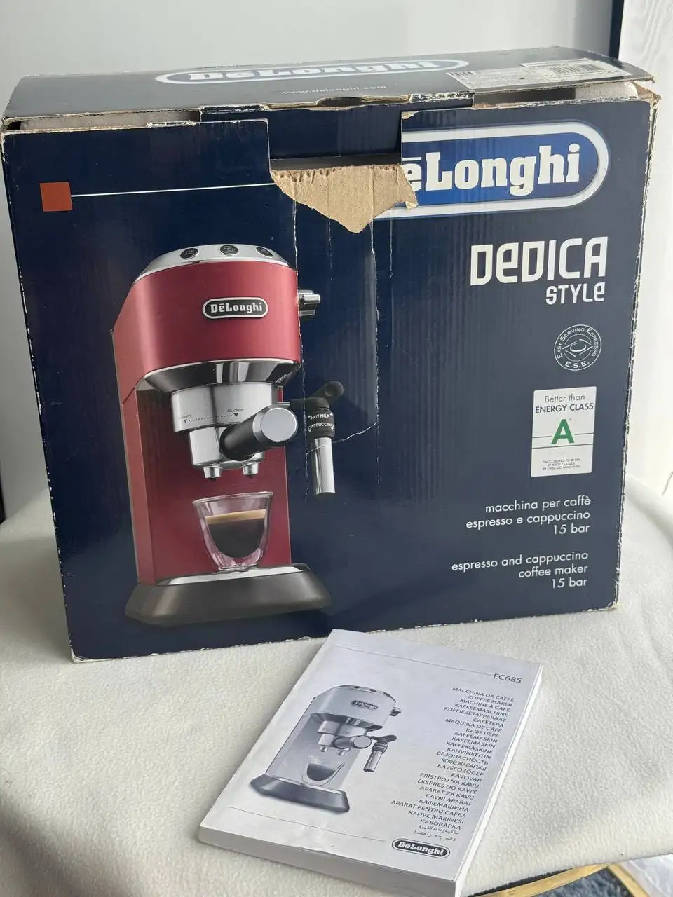 Продаю рожковую кофемашину Delonghi - Кофемашины (Электроника) в Краснодар