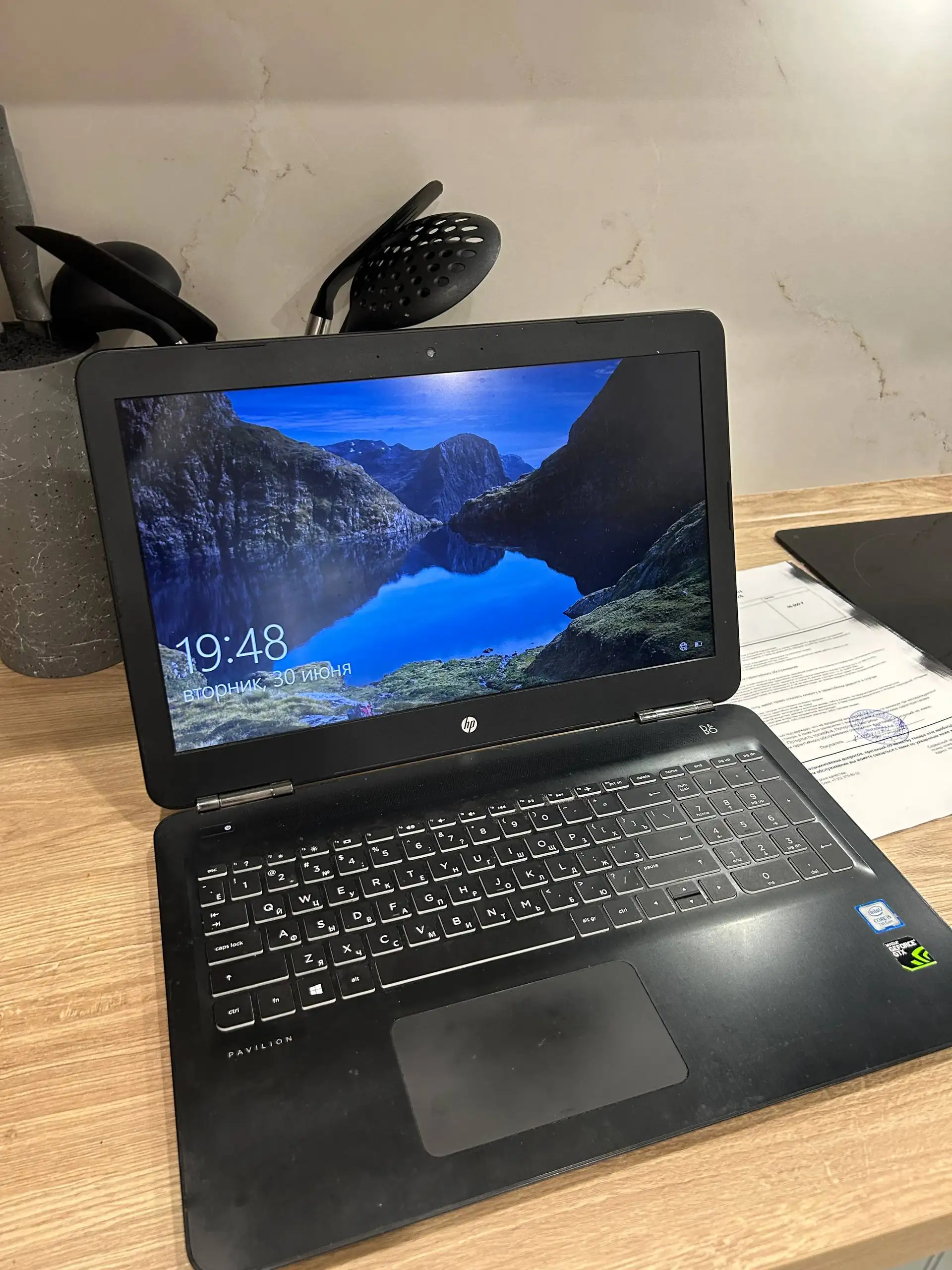 HP Pavilion 15 bc30-4ur, 16GB RAM, SSD, GTX 950M - Ноутбуки (Электроника) в Краснодар