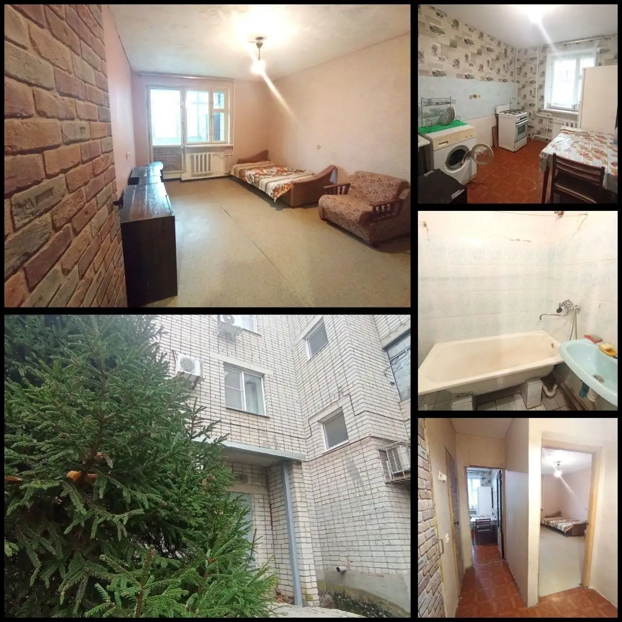 1-к квартира 40 кв.м в пос. Пригородный - Квартиры (Недвижимость) в Краснодар
