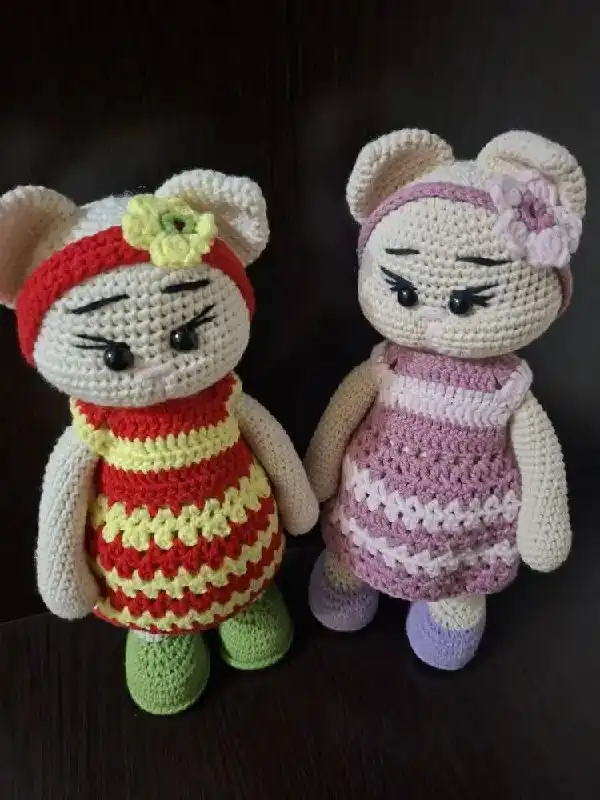 Вязаные крючком игрушки из качественной пряжи - Рукоделие (Хобби и отдых) в Краснодар