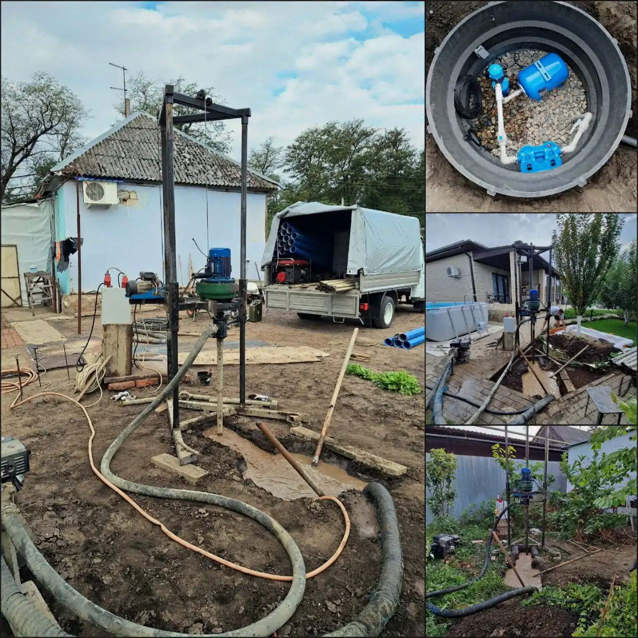 Бурение скважин на воду малогабаритной установкой - Бурение скважин (Услуги) в Краснодар
