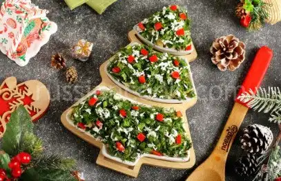 Салат Новогодняя сказка