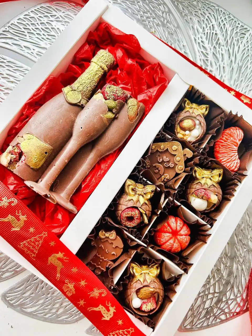 Бронь на новогодние подарки из бельгийского шоколада