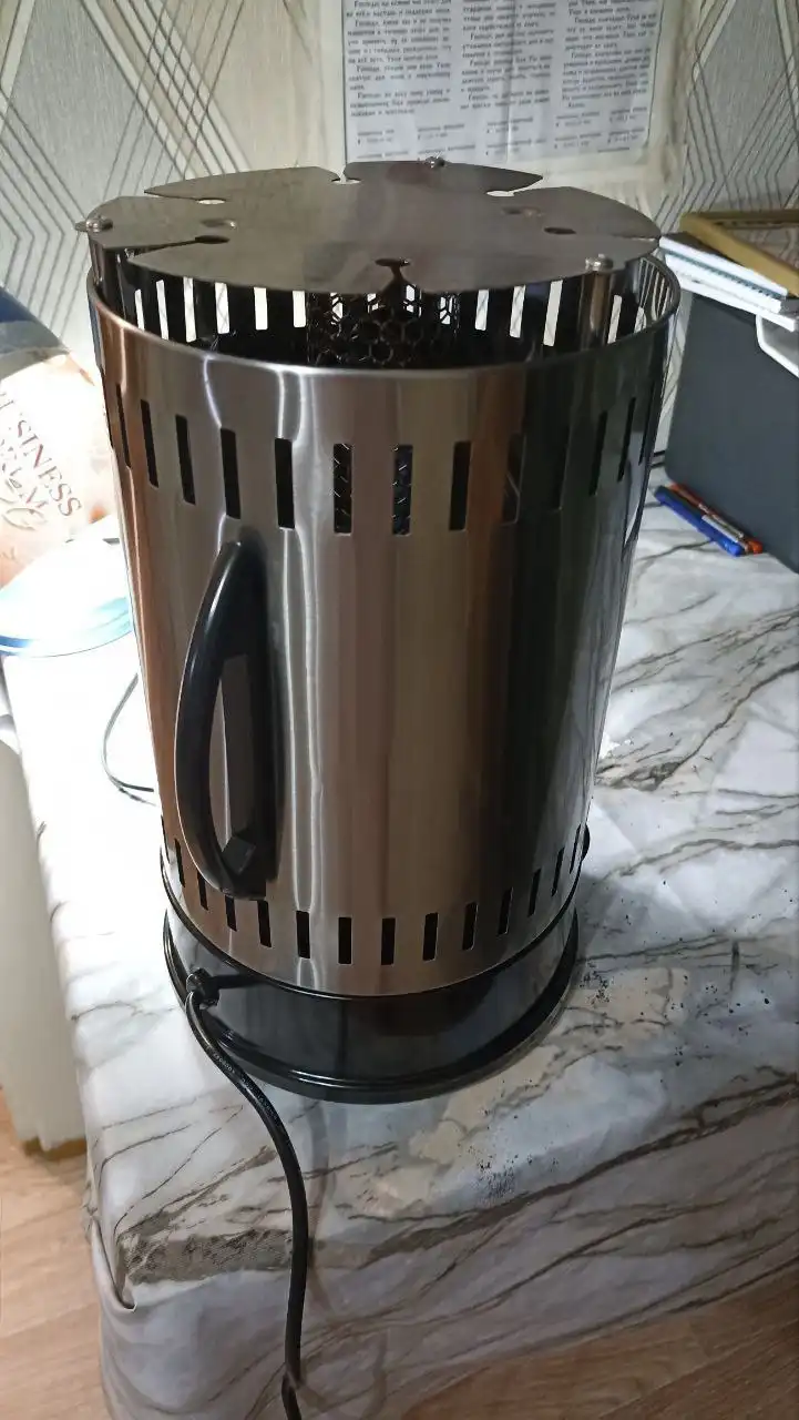 Электрошашлычница новая