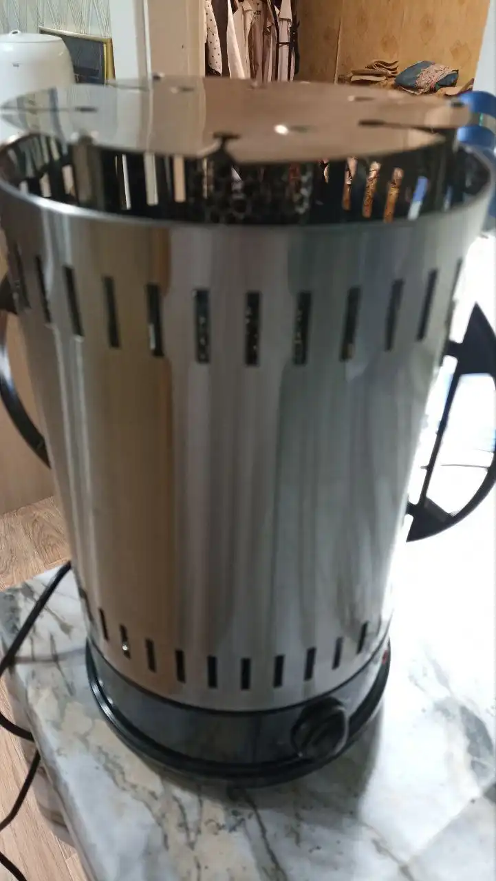 Электрошашлычница новая