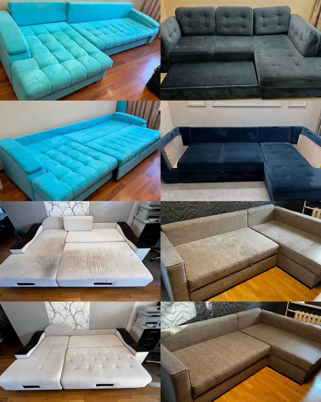 Выездная химчистка мягкой мебели в Самаре