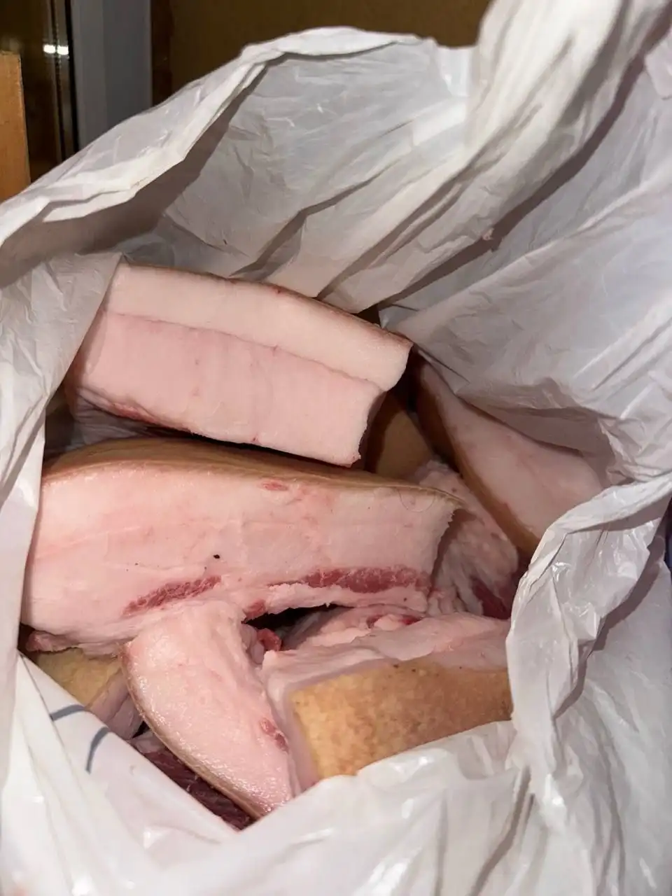 Домашнее натуральное сало