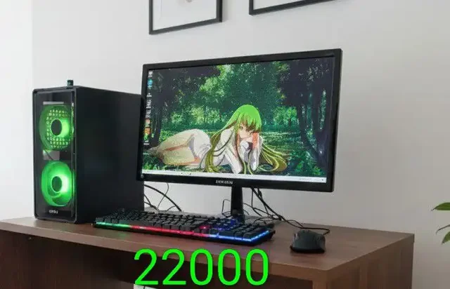 Продам бюджетный игровой компьютер с монитором Samsung - Электроника в Самара