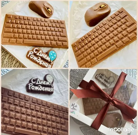 Клавиатура и мышка из бельгийского шоколада - Хобби и отдых в Самара