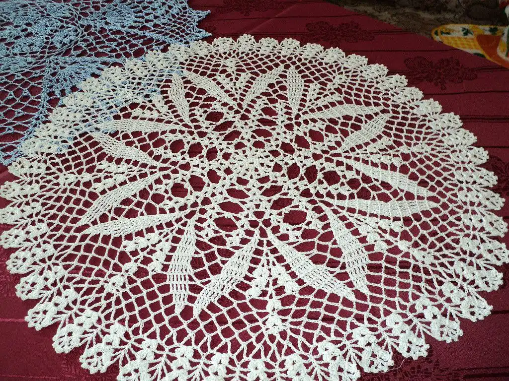 Ажурная салфетка ручной работы 45см - Рукоделие (Хобби и отдых) в Самара
