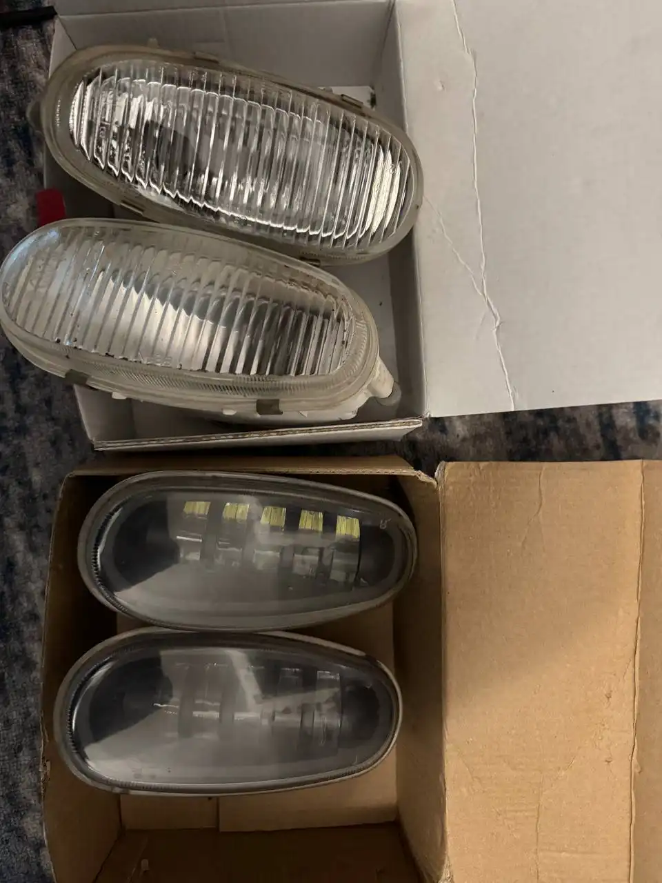 Противотуманные фары на Chevrolet Lanos 2008 - Автозапчасти для Chevrolet (Запчасти) в Самара