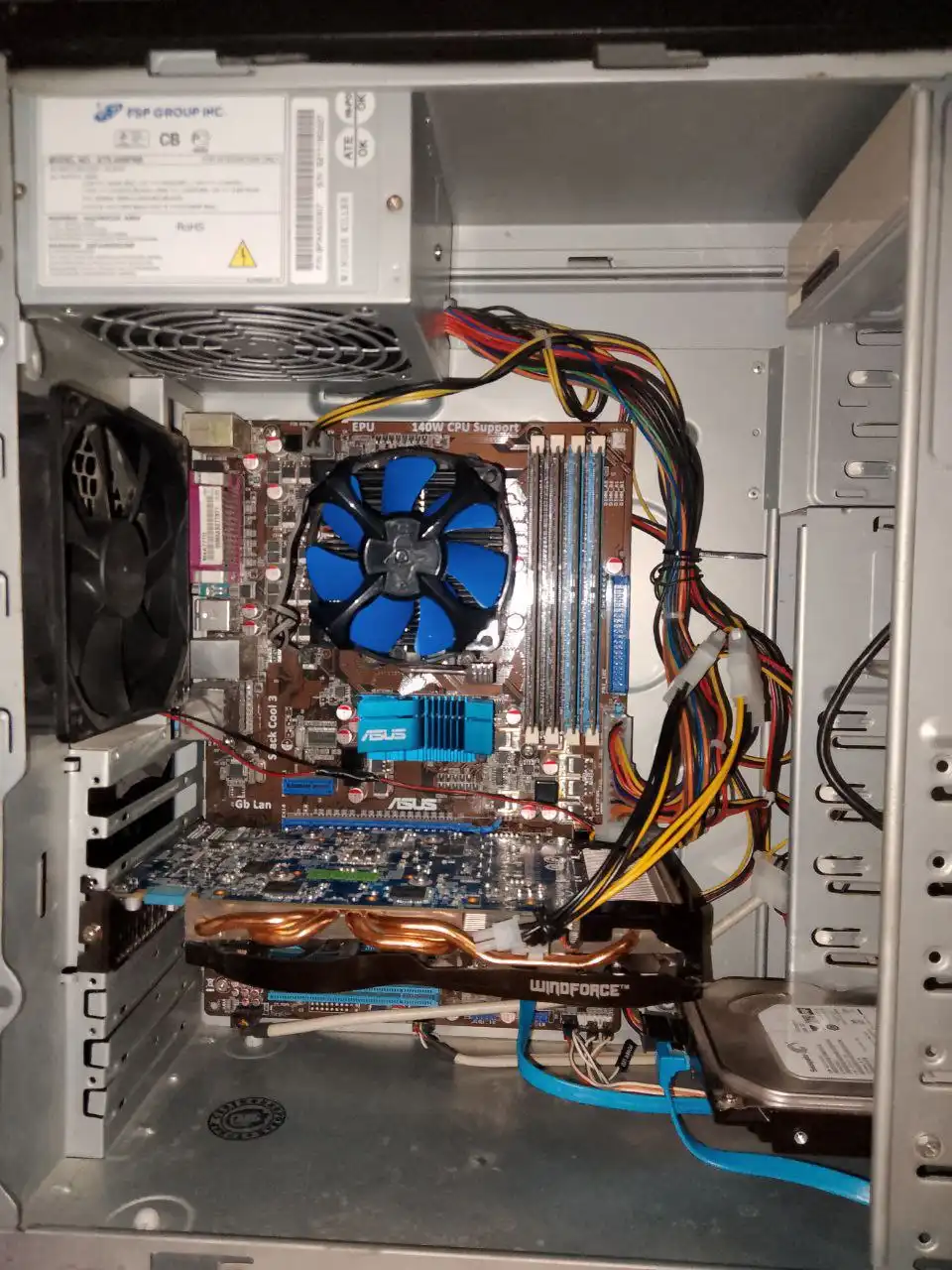 Компьютер для игр и учёбы с Wi-Fi - Компьютеры (Электроника) в Пестравка