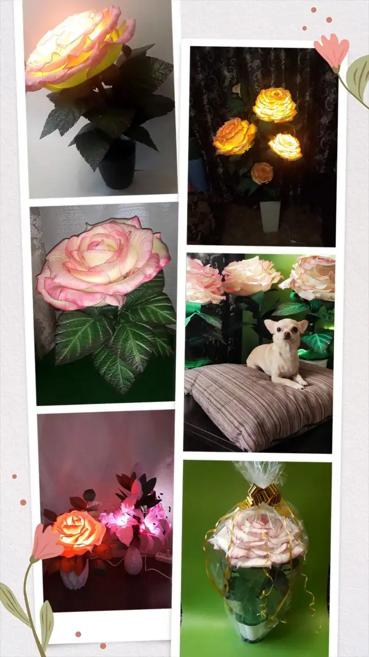 Скидка на светильники-цветы до 10 февраля - Освещение (Для дома и дачи) в Самара