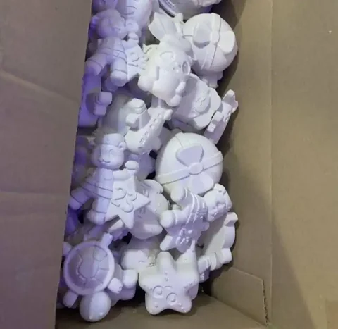 Гипсовые фигурки для раскрашивания с браком - Ножи в Самара