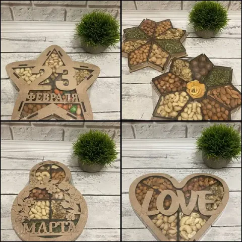 Наборы с орешками к 23 февраля и 8 Марта - Ножи в Самара