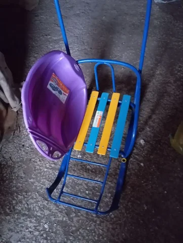 Санки с ручкой и санки-ледянка - Игрушки и игры в Самара