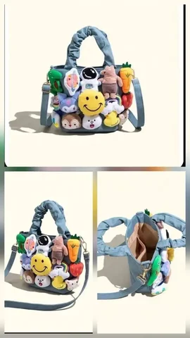 Милая сумка для девочки с плюшевыми украшениями - Игрушки и игры в Самара