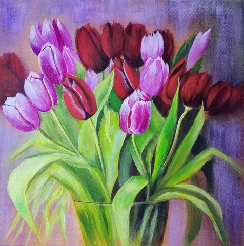 Картина Тюльпаны - Хобби и отдых в Самара