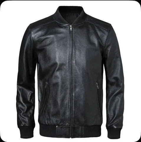 Кожаная куртка большого размера - Одежда в Самара