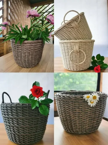 Обучение плетению кашпо из искусственного ротанга - Доставка еды в Самара