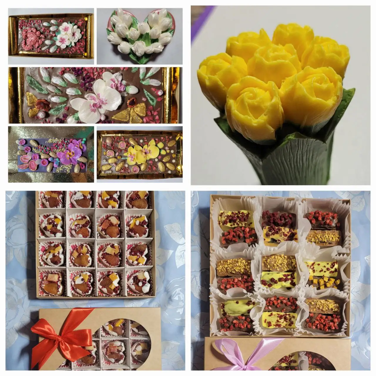 Продажа шоколадных фигурок, конфет, букетов и шоколадок ручной работы - Хобби и отдых в Самара