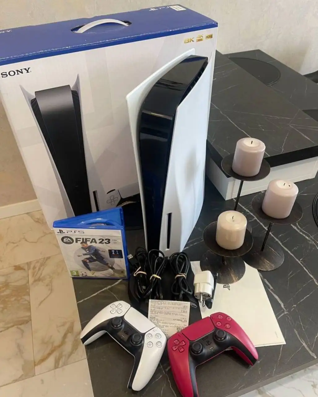 Продам Sony PlayStation 5 с дисководом и играми - Игровые консоли (Электроника) в Самара