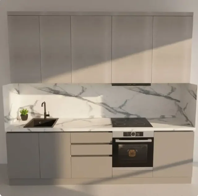 Обзор белой кухни с мраморной столешницей - Сетевой маркетинг в Самара