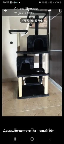 Домик-когтеточка высотой 2 метра - Птица в Самара