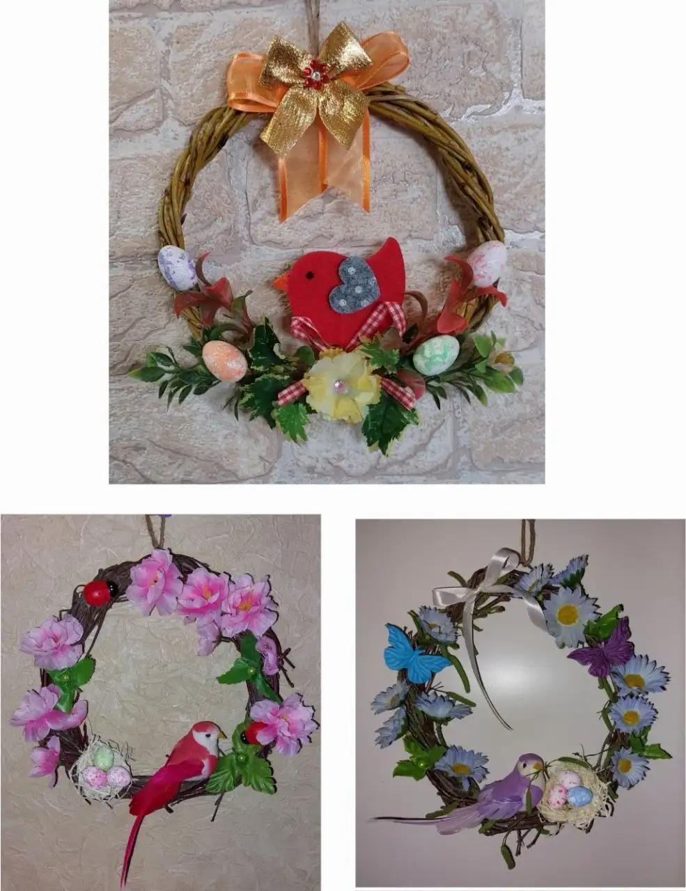 Пасхальные веночки ручной работы - Рукоделие (Хобби и отдых) в Самара