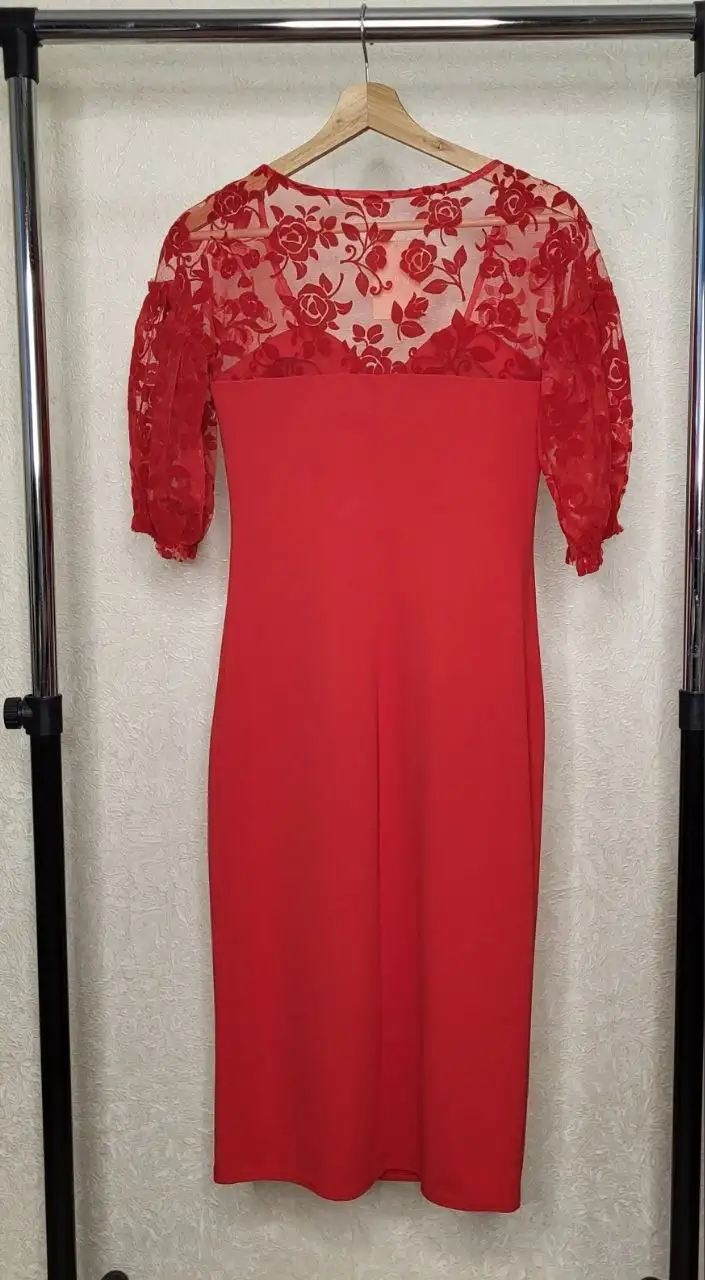 Коктельное платье Gepur красное новое с биркой - Платья (Одежда) в Самара
