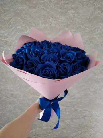 Букет роз с атласной лентой - частное объявление в Самара