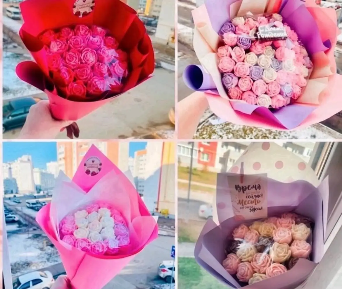 Букет роз из бельгийского шоколада - Подарки (Хобби и отдых) в Самара