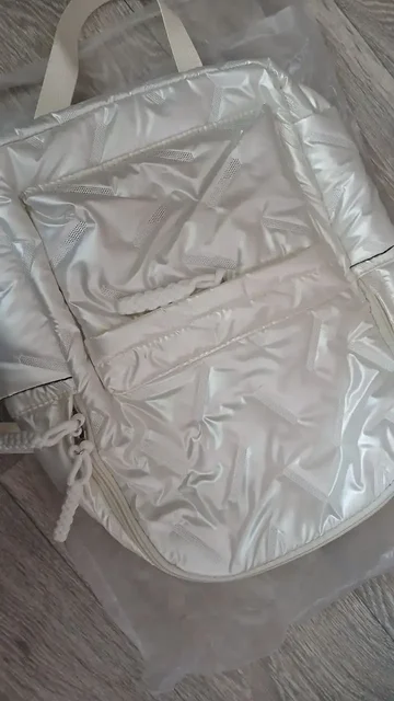 Стильный белый рюкзак - Ткани в Самара