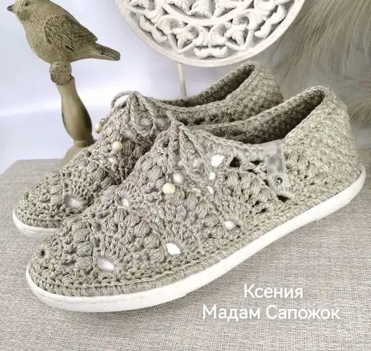 Обувь ручной работы из хлопка и льна - Одежда в Самара