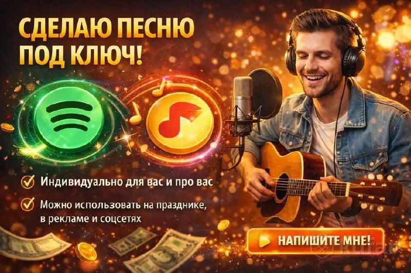 Заказ музыки и поздравлений на заказ - Создание музыки и видеопоздравлений (Услуги) в Самара