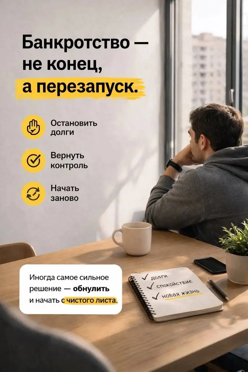 Банкротство - перезапуск жизни - Банкротство (Услуги) в Самара