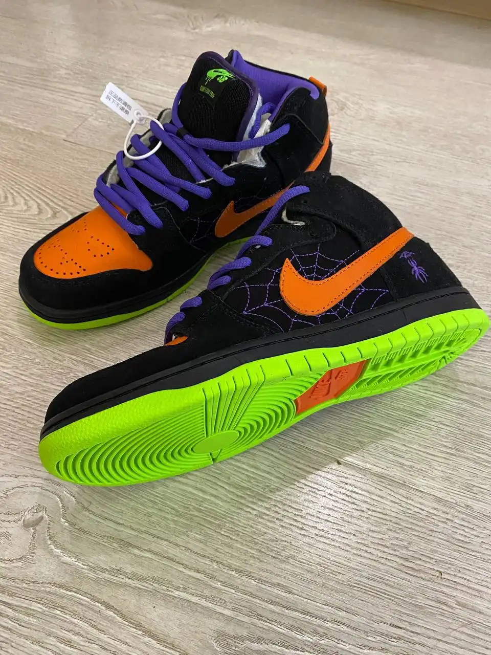 Стильные молодежные мужские кеды Nike зимние