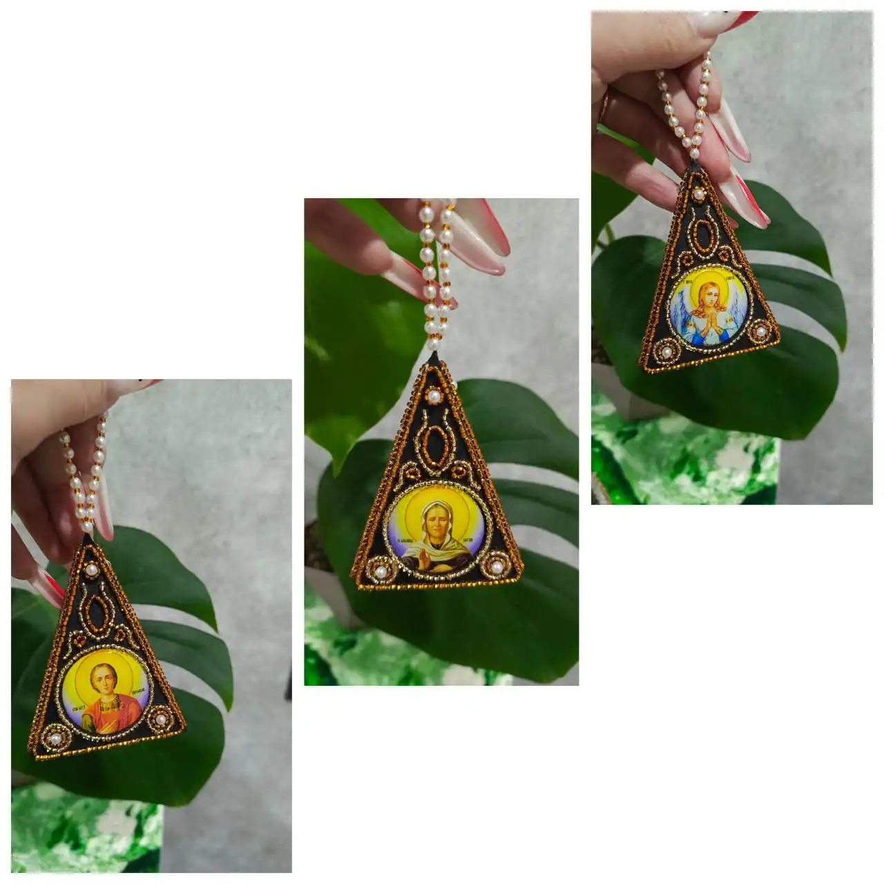 Картины, вышитые бисером